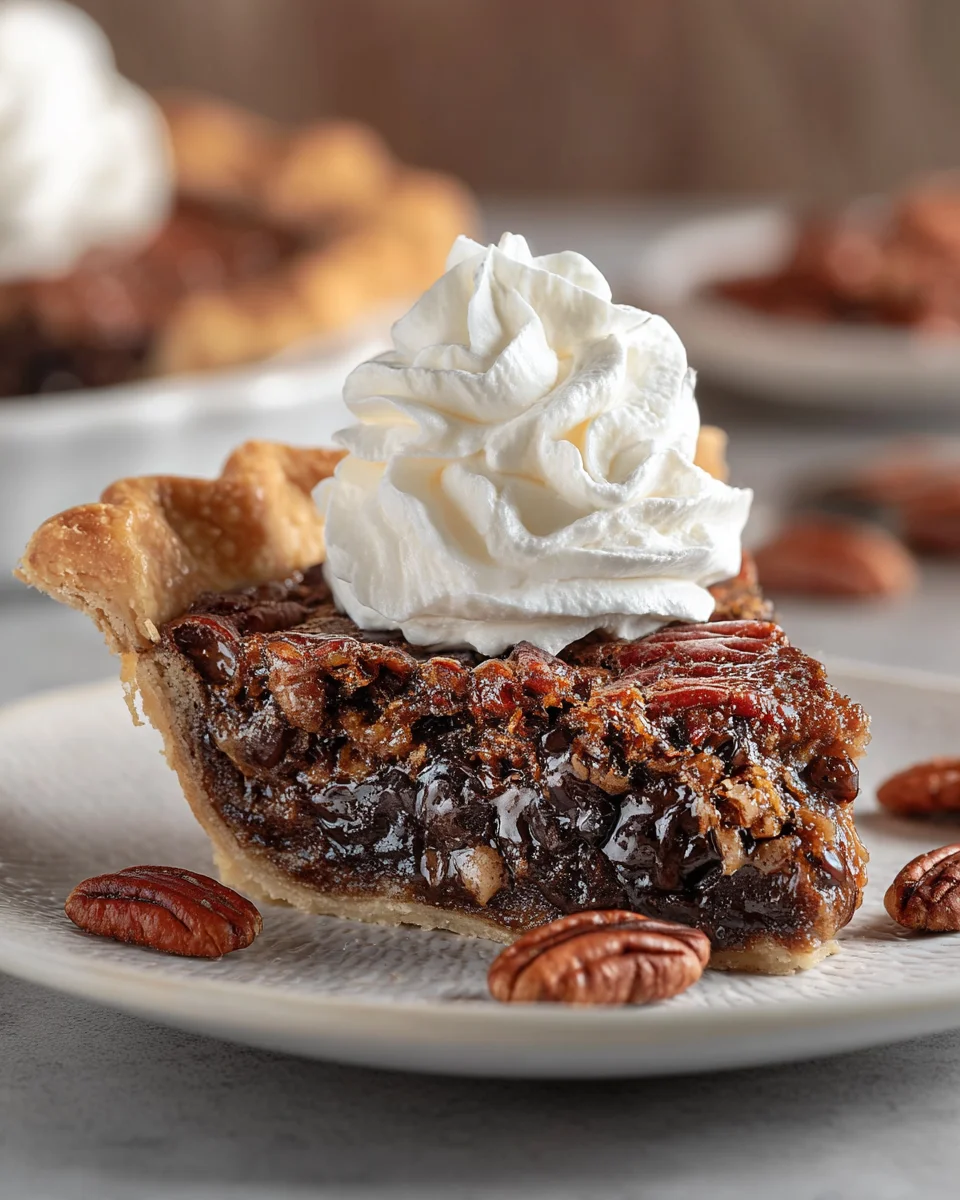 Decadent Chocolate Bourbon Pecan Pie: Your Holiday Must-Have